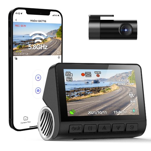 تصویر  دوربین ثبت وقایع خودرو زنکس  ZENEX Dashcam V55S