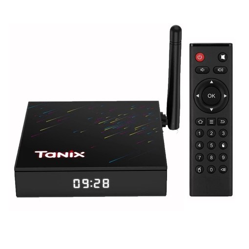 تصویر  اندروید باکس 64+4  Tanix TX68